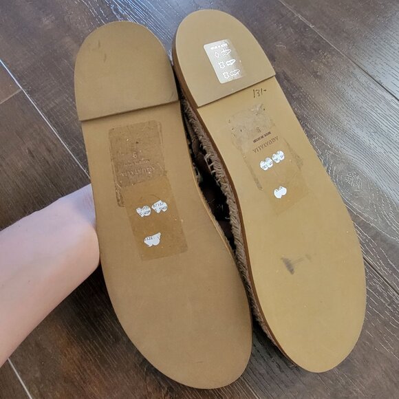 NEW Aquatalia Sandals Womens 9 Leopard Designer Contemporary Chic Summer - Picture 7 of 9